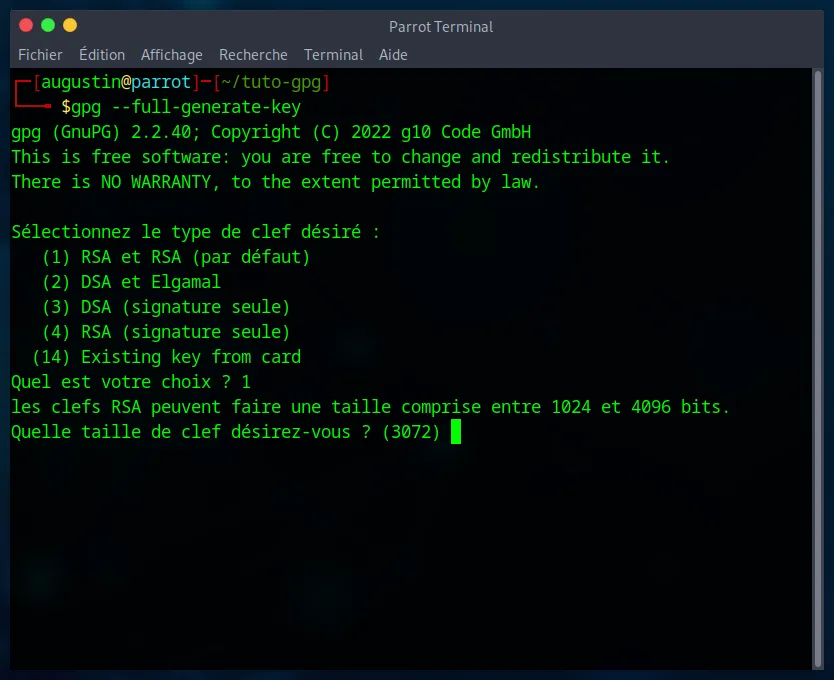 Choosing the 4096-bit key size